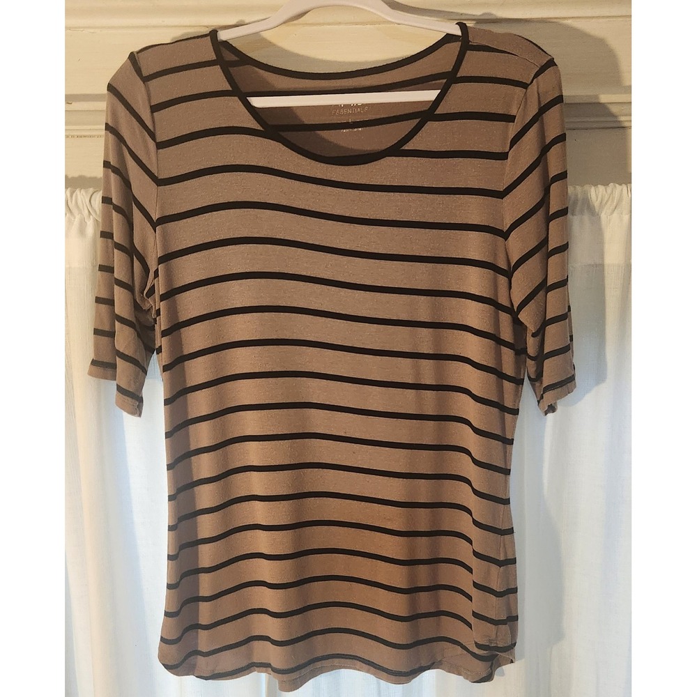 Apt 9 Large Striped Top